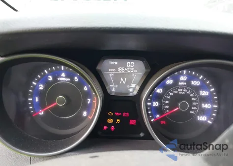 2012 Hyundai Elantra Gls из США, поврежденный, VIN 5NPDH4AE3CH091655